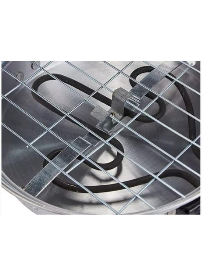 AMM Arabic Khameer Bread Maker 32cm | Mini Electric Oven for Pita, Khubz & Mini Pizza | Aluminum Non-Stick Plate, 1200W, Fast Heat - Image 4